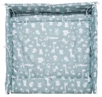 Alvi Laufgittereinlage 70x100 und 100x100Design:Zootiere Puderblau