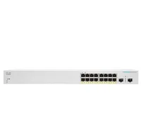 Cisco switch CBS220-16P-2G, 16xGbE RJ45, 2xSFP, fanless, PoE+, 130W