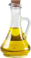 Glasflasche für Olivenöl Essig mit Ausgießer und Korkverschluss 300 ml