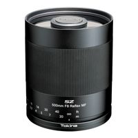 Tokina 500 mm / F 8.0 SZ REFLEX MF Superteleobjektiv fÃ1/4r Nikon F Spiegelreflexkameras, F8, Vollformatsensor, 310 g