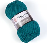 YarnArt Merino Bulky 11448 Dunkelsmaragd – Weiche, dicke Wolle für warme Strickprojekte