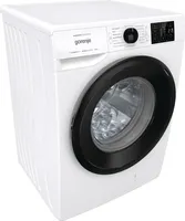Gorenje WNEI86APS Freistehende Waschmaschine, Frontlader, Weiß, , Schleuder, 1600 U/min, 8 kg Fassungsvermögen, 47 kWh/100 Zyklen, 48 Liter/Zyklus, Inverter-Motor, 60 cm Breite, Startzeitvorwahl, Dampffunktion, Wasserauslaufschutz