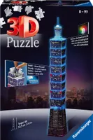 Ravensburger Taipei Tower 101 Night Edition Puzzle 3D Gebäude leuchtend 216 tlg.