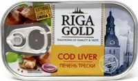 Riga Gold Dorschleber 121g Rügenfisch Pechen Treski Omega 3 cod liver
