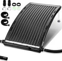 Sonnenkollektor Solar Poolheizung Solarheizung Pool Heizungen Solaranlage Warmwasser Gartendusche 110 x 69 x 14 cm fuer Pool