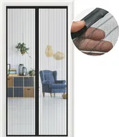 Magnetická sieť proti hmyzu na dvere 105 cm x 210 cm