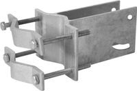 TechniSat An-Rohr-Fitting, 115 x 90 x 60 mm, 0.3 kg, 115 mm, Silber, Metall