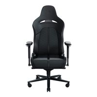 Razer Enki Gaming-Stuhl schwarz, Farbe:Schwarz