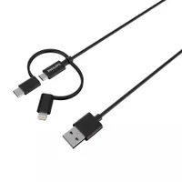 Eaxus® 5in1 Multi USB-Kabel mit USB-Typ-C