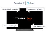 Toshiba 55UF3D63DAX 55 Zoll Fernseher / Fire TV (4K Ultra HD, HDR, Triple-Tuner, Alexa Sprachsteuerung, Sound by Onkyo)