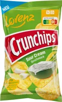 Lorenz Crunchips Sour Cream Kartoffelchips mit Sauerrahm 150g