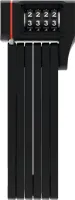 ABUS Faltschloss Bordo uGrip 5700C SH mit Halterung - Fahrradschloss mit Zahlencode und 5 mm starken Stäben - ABUS-Sicherheitslevel 7 - 80 cm - Schwarz