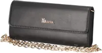 Kaerlek Damen Clutch/ Abendtasche Schwarz Synthetik-