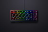 Razer Blackwidow V3 Tenkeyless - Volle Größe (100%) - USB - Mechanischer Switch - QWERTY - RGB-LED - Schwarz