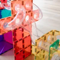 Magnetic Tiles Magnetická sada 66 kusů mramorový obvod - Marble run