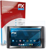 atFoliX FX-Clear 2x Schutzfolie kompatibel mit Archos 70 Internet Tablet Displayschutzfolie