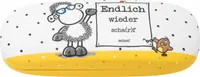 Sheepworld 47965 Brillenetui Motiv Endlich, Hartschale