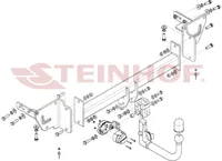 Z546783 Anhängerkupplung passend für JEEP Cherokee 09/2018- abnehmbar
