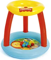 Bestway Fisher Price nafukovacie hracie centrum s loptičkami 89x89x84cm