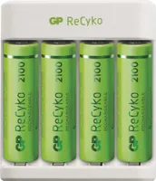 GP Nabíječka baterií Eco E411 + 4× AA 2100 + 4× AAA 800, B51418