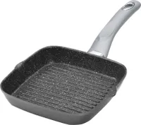 STONELINE® Gourmundo  Grillpfanne 16 cm | ohne Deckel - Grau