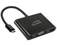 3v1 HQ adaptér USB-C na VGA/USB/USB-C