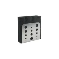 APS Serviettenhalter für 30 Servietten Edelstahl 15x4,5x12,5cm