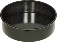 Riess Tortenform Back/Bratenform Ø28cm Hebeboden Emaille schwarz