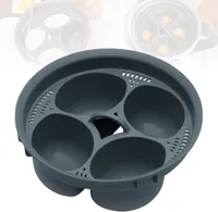 4-Eier-Zubehör- Küchenmaschinen-Zubehör für Thermomix TM6, Eierformer für gekochte Eier für Thermomix TM5, Dampf-Eier für 4 Eier für TM6/TM5
