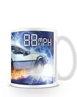 Návrat do budúcnosti - Hrnček na kávu "88mph" PM1537 (jedna veľkosť) (farebný)