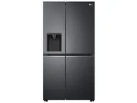 LG GSLV71MCLE Side by Side matte black steel