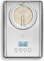 SPRINGLANE Eismaschine Emma 1,5 L mit selbstkühlendem Kompressor 150 W, Eiscrememaschine aus Edelstahl mit entnehmbarem Eisbehälter, inkl. Rezeptheft und 4 Aufbewahrungsbehälter