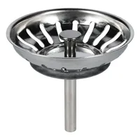 Siebkörbchen Blanco 119146 79mmØ mit Hubstange 8x61mm für Siebkorbventil Spülbecken