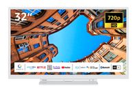 Toshiba 32WK3C64DAW 32 Zoll Fernseher / Smart TV (HD ready, HDR, Alexa Built-In, Triple-Tuner) - Inkl. 6 Monate HD+