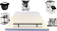 AKTION  WEIHNACHTEN 2022 statt 59,90  29,90 e so lange Vorrat reicht Gleitbrett für den Thermomix® TM5 / TM6 HPL  weiß von Conny Clever®