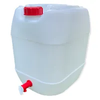 Kunststoff 10 Liter Wasserkanister WKK10PE PRO mit Hahn