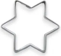 Edelstahl Ausstechformen/Ausstecher - kleiner Stern   Material:: Metal, Farbe:: Silber