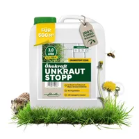 Scheidler Ökokraft Unkraut-Stopp Grundstoff Essig/Acetum 3 Liter – Natürlicher Unkrautvernichter für 500 m2 extra stark – Unkraut Entferner