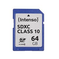 Intenso 64 GB SDXC Karte Class 10