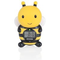 Miniland Wasserthermometer thermo bath bee, Baby Badethermometer und Spielzeug in einem, Raumtemperatur, Timer B0077KA060