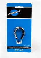 Park Tool Sw-40 Four-sided Spoke Wrench Schlüssel Schwarz 3.23 mm Schwarz 3.23 mm