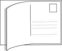 HERMA Postkartenetiketten 95 x 145 mm weiß 10 Etiketten