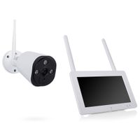 Smartwares Kabelloses Überwachungskamera-Set 3x3x13,5 cm Weiß