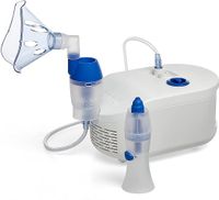 Omron C102 Total 2-in-1-Vernebler mit Nasendusche, zu Hause Inhalationsgerät