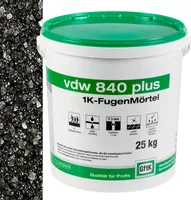 VDW 840 Plus 1K Fugenmörtel, basalt, 25 Kg