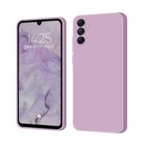 Hülle für Samsung Galaxy A15 / A15 5G Case Cover Bumper Silikon Softgrip Schutzhülle Farbe: Lila