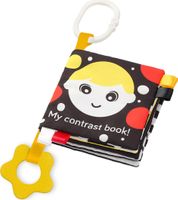 Měkká senzorická knížka - My Contrast book, BabyOno
