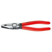 Knipex 030-1180 Szczypce uniwersalne 180 mm, wersja light, czerwone/srebrne