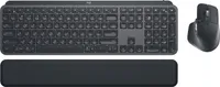 Logitech MX Keys Combo for Business - zestaw klawiatura i mysz - podświetlana - bezprzewodowa - Bluetooth LE - QWERTY