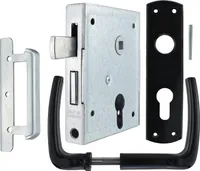 Universal-Kastenschloss DIN L/R BB hebende F 60mm BEVER